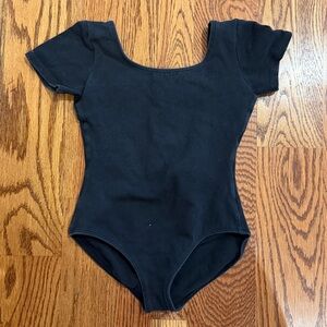 Bloch black dance leotard (8-10)